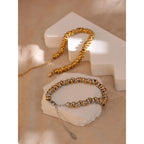 Lexi Intertwined Thick Bracelet