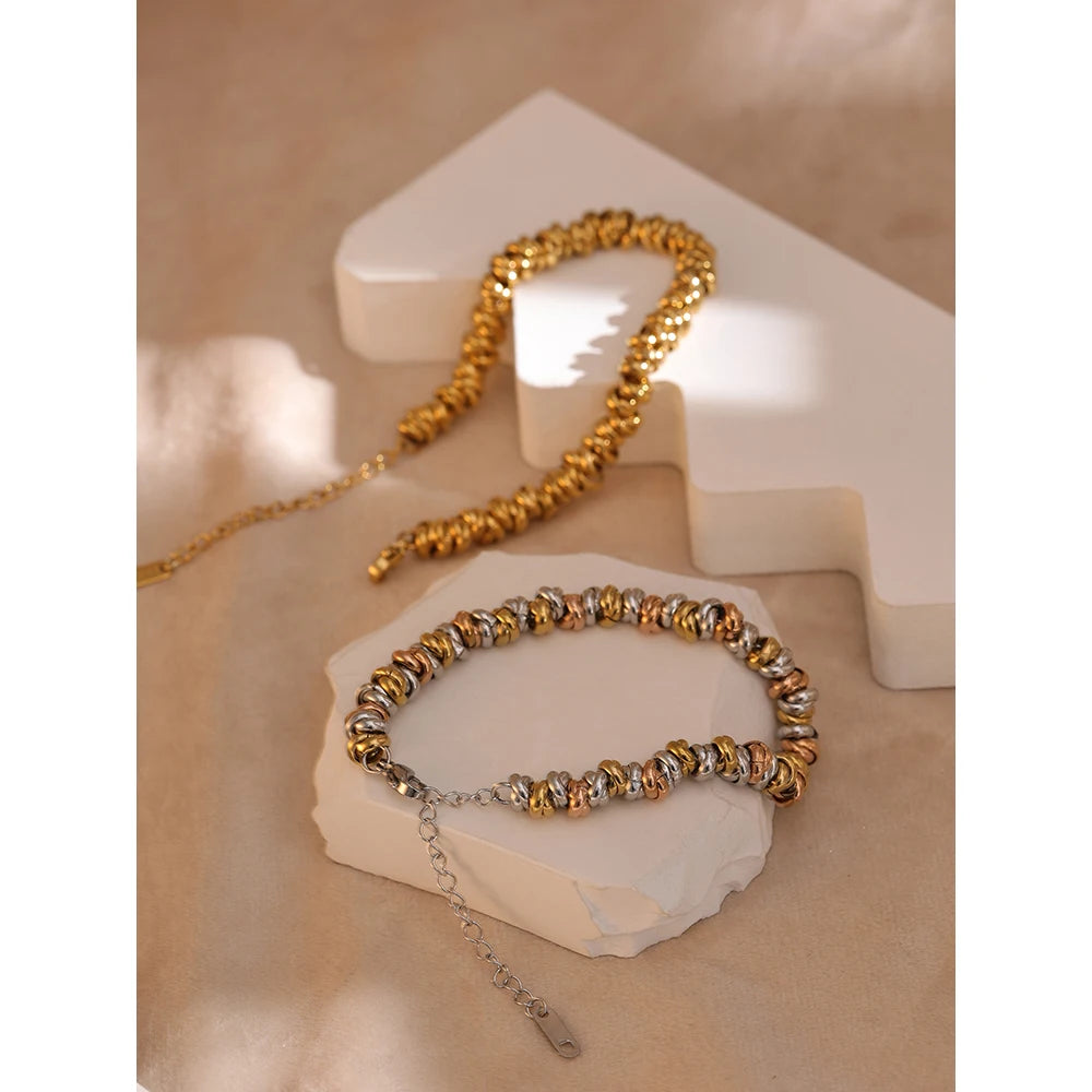 Lexi Intertwined Thick Bracelet