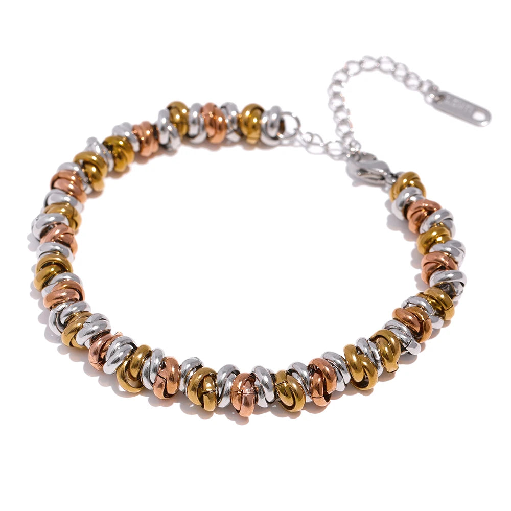 Lexi Intertwined Thick Bracelet