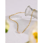 Lexi Pearl Chain Necklace