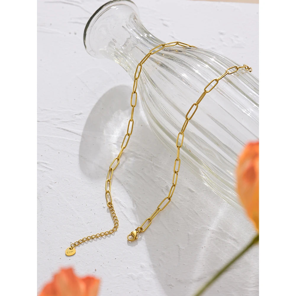 Lexi Pearl Chain Necklace