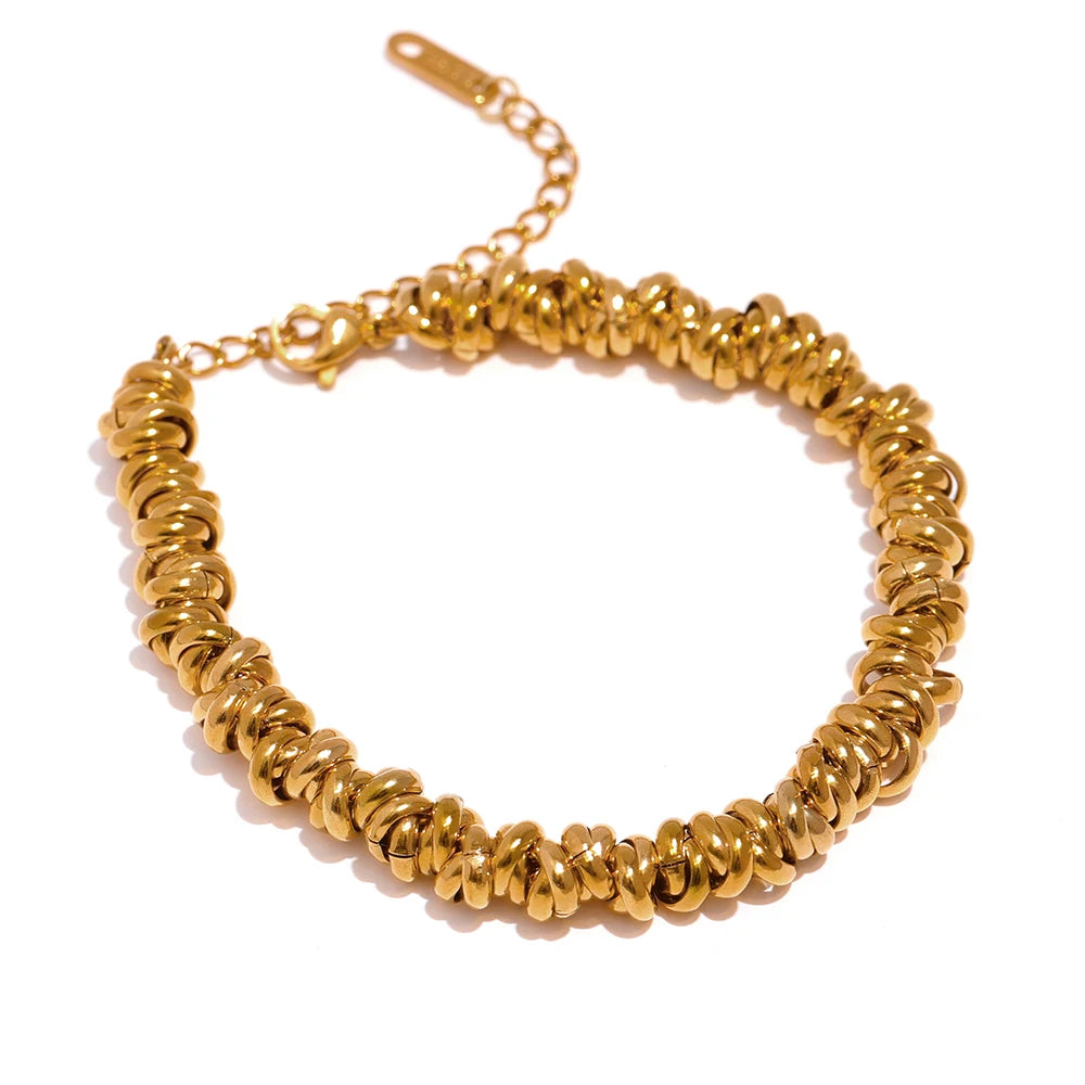 Lexi Intertwined Thick Bracelet