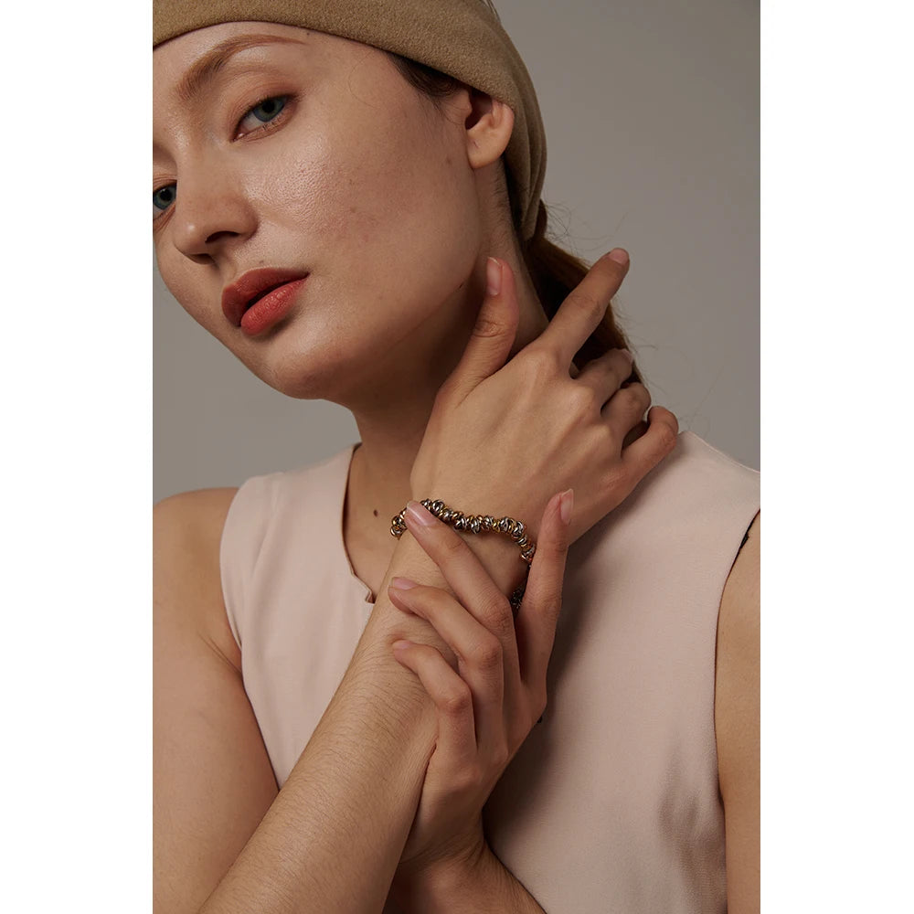 Lexi Intertwined Thick Bracelet