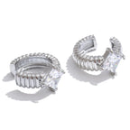 Lexi Square Zirconia No Piercing