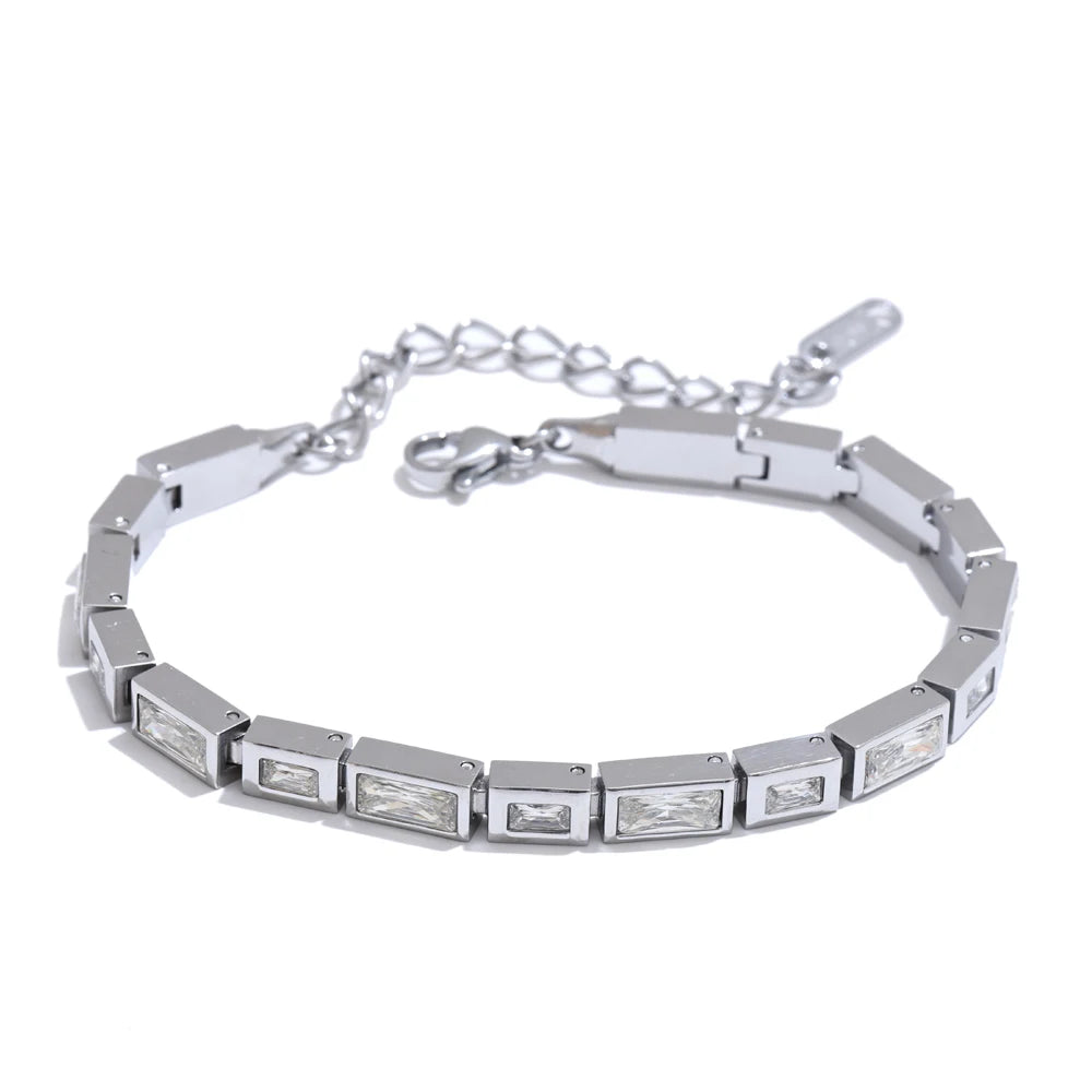 Claire Chain Zirconia Bracelet