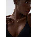 Bella Geometric Drop Necklace
