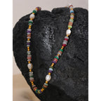 Sally Color Stone Necklace