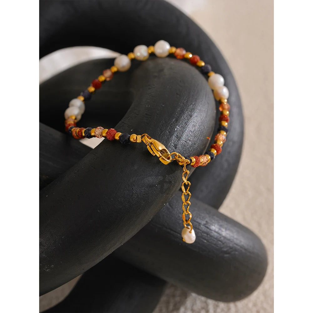 Sandy Bead Chain Bling
