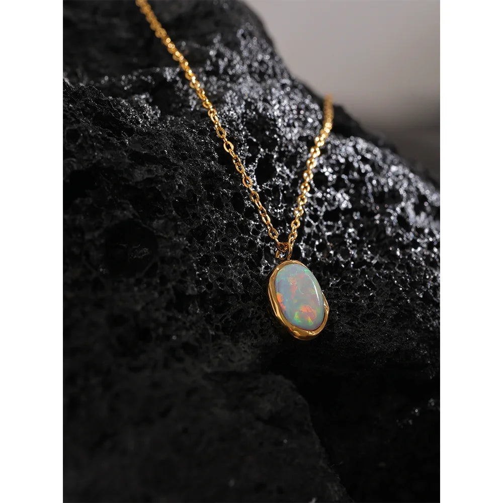 Lexi Opal Stone Necklace