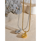 Bella Geometric Drop Necklace