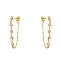 Diasy Zirconia Chain Drop