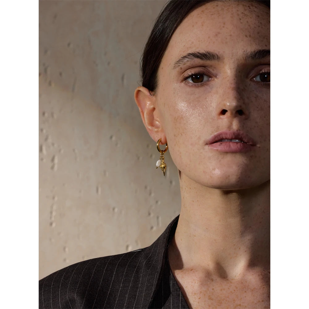 Sally Hoop Earrings