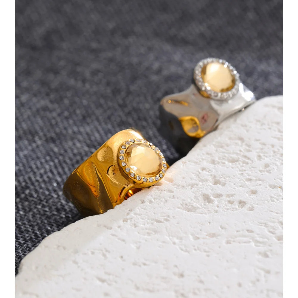 Lexi Wide Casting Ring