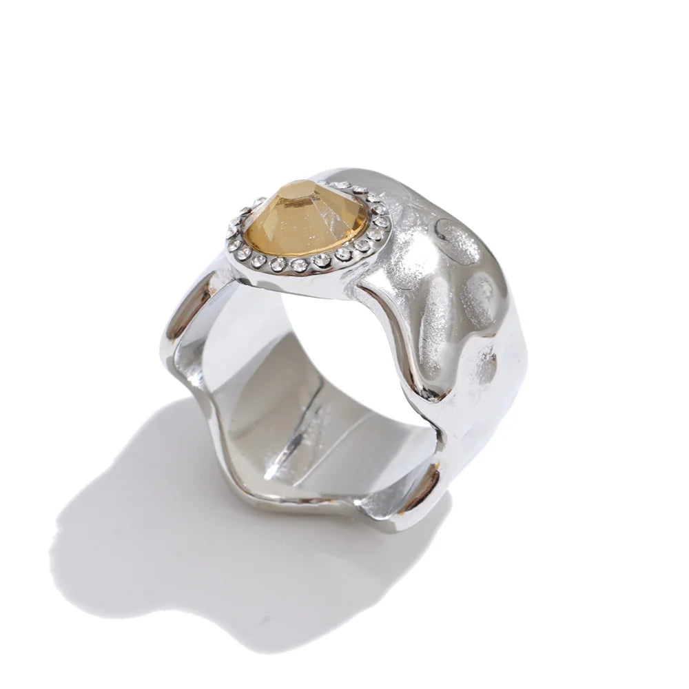 Lexi Wide Casting Ring