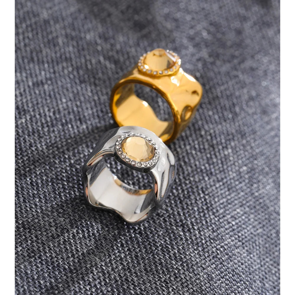 Lexi Wide Casting Ring