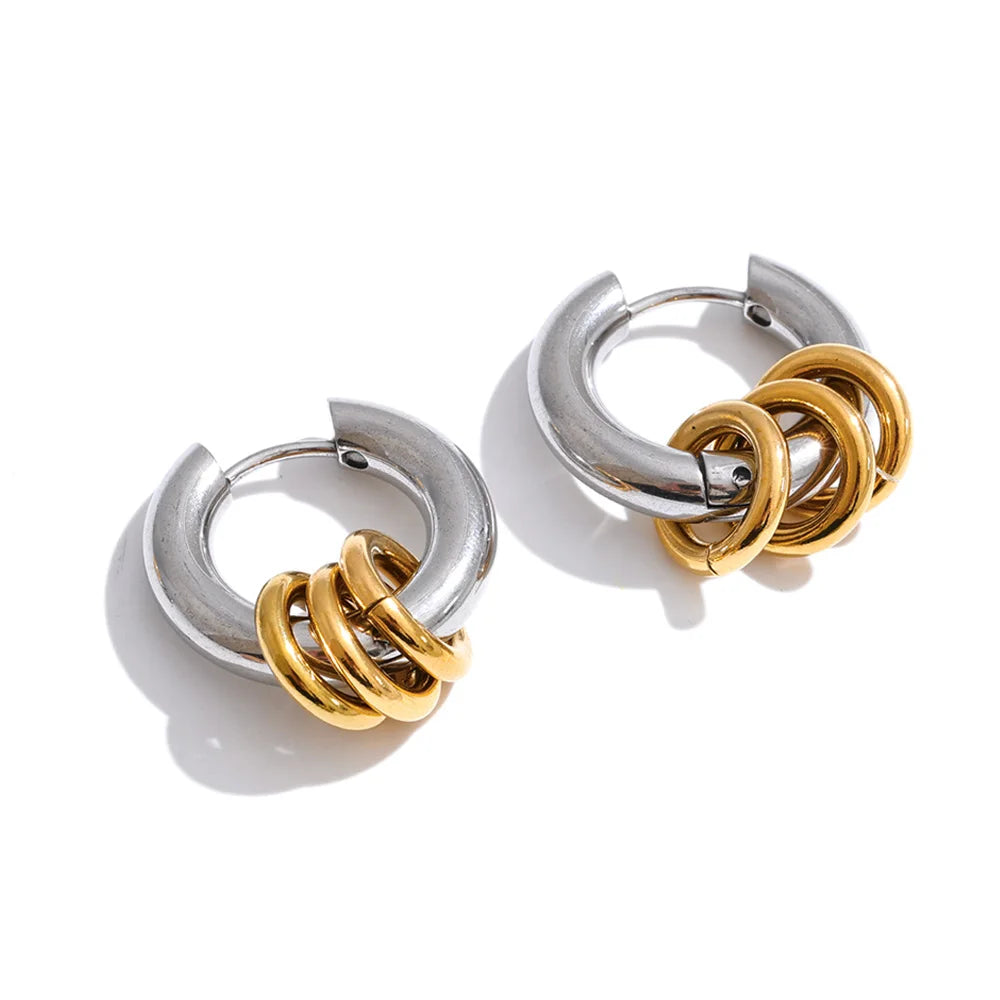 Claire Layered Hoop Earrings