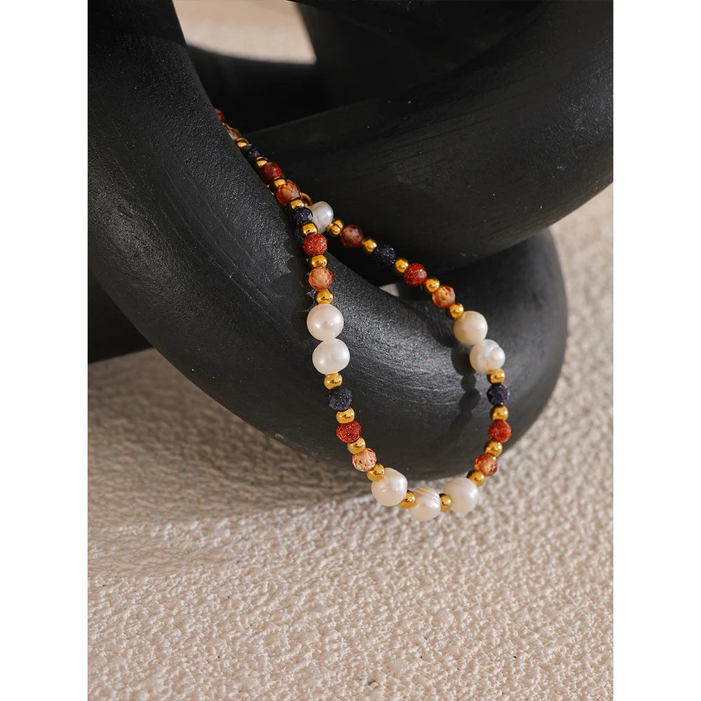 Sandy Bead Chain Bling