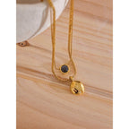 Lexi Layered Stones Necklace