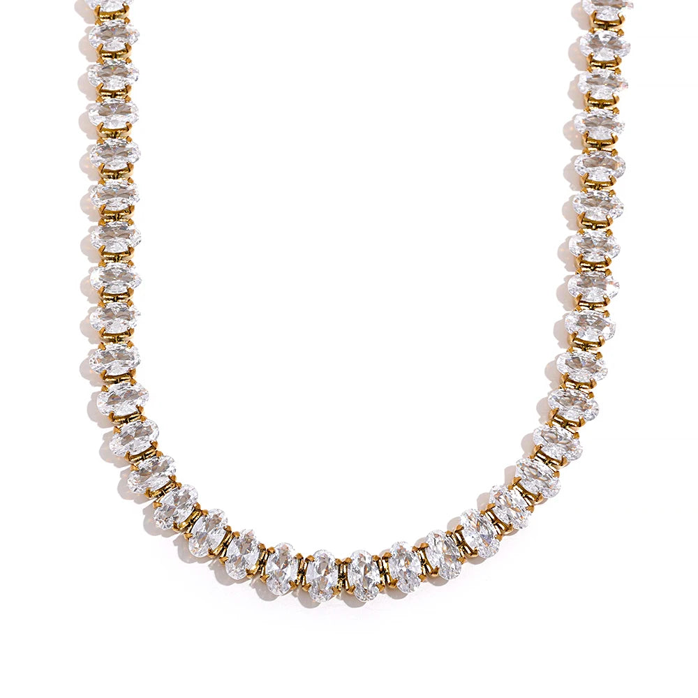 Daisy Tennis Colorful Necklace Choker