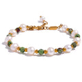 Sally Pearls Charm Bracelet