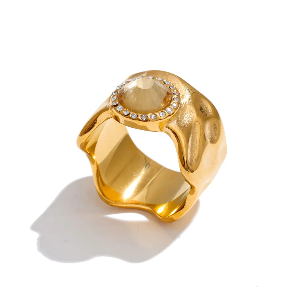 Lexi Wide Casting Ring