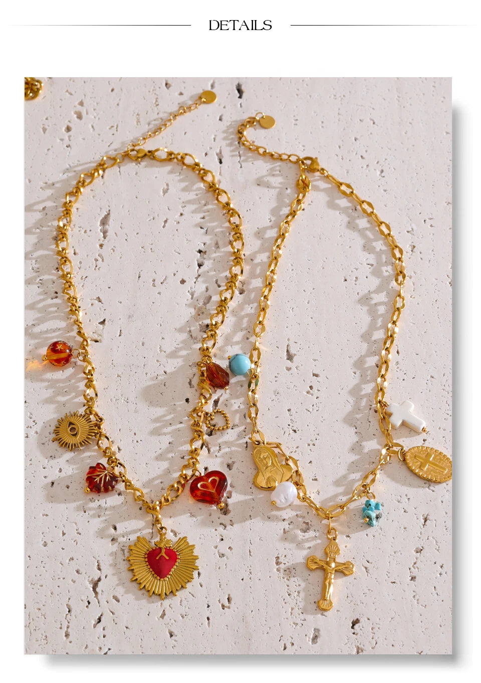 Daisy Pendant Cross