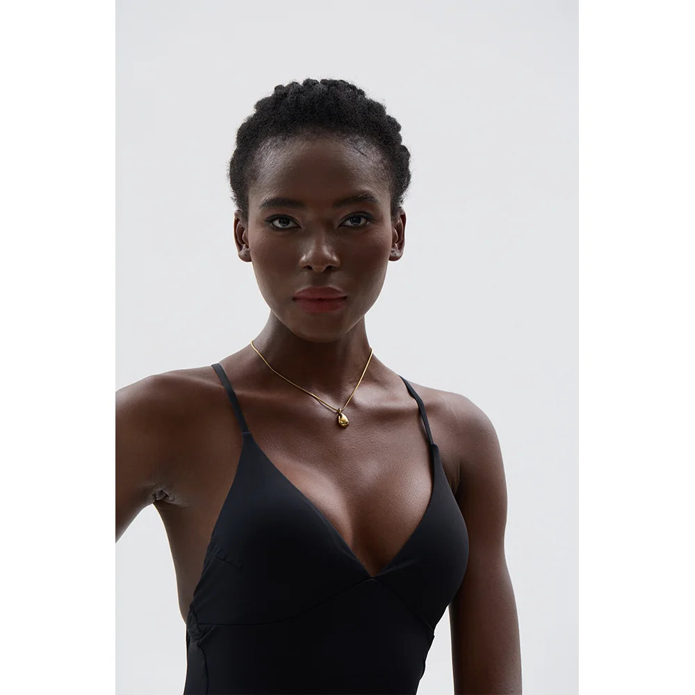 Bella Geometric Drop Necklace