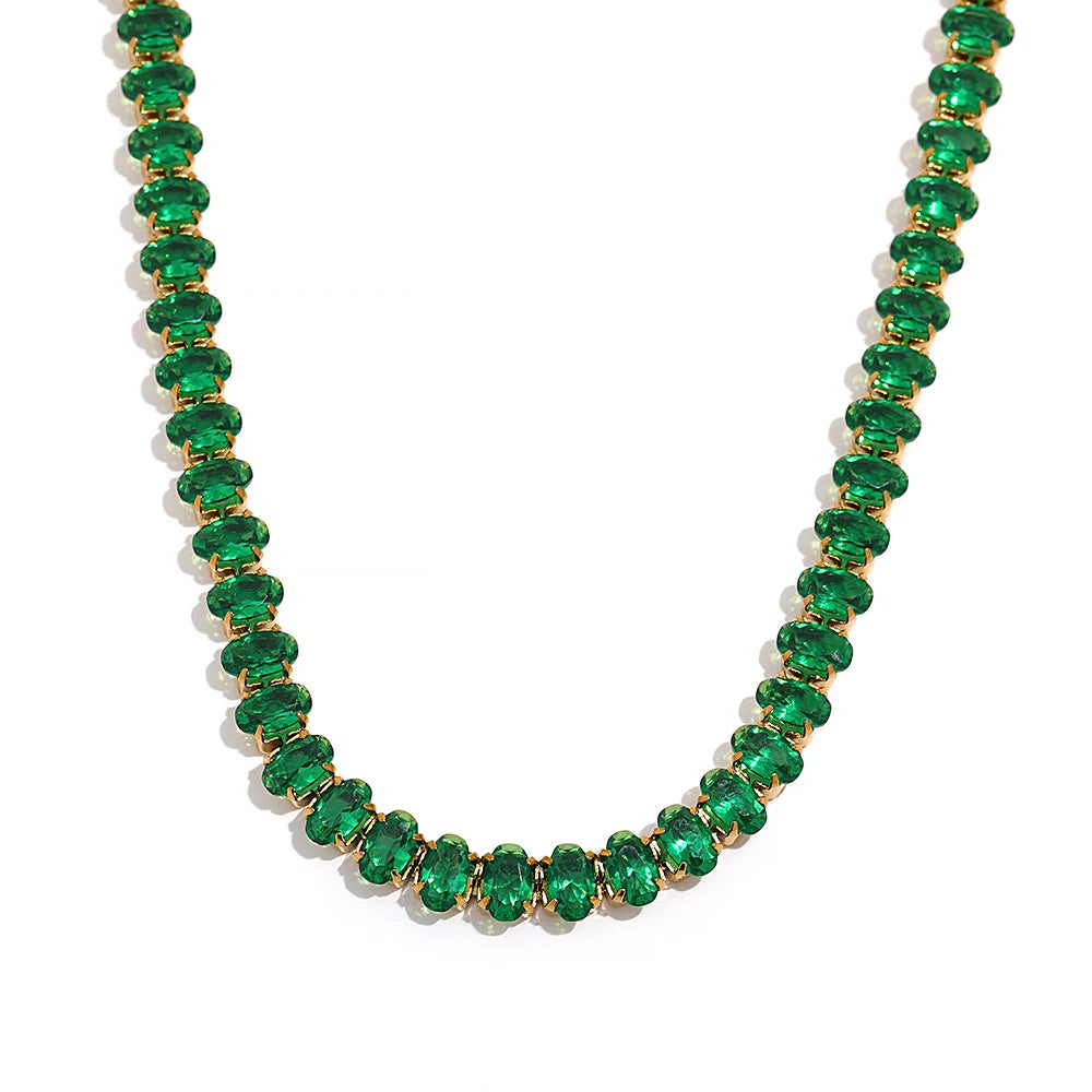 Daisy Tennis Colorful Necklace Choker