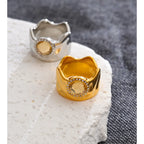 Lexi Wide Casting Ring